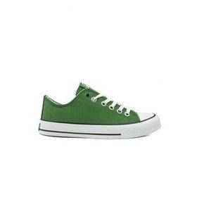 Benetton BN-30177 Yeşil Erkek Keten Sneaker