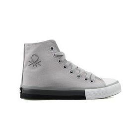 Benetton BN-30189 Beyaz Gri Kadın Sneakers