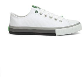 Benetton BN-30191-3374 Beyaz Gri Erkek Spor Ayakkabı