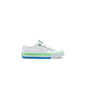 Benetton BN-30191 Beyaz Bağcıklı Erkek Spor Ayakkabı