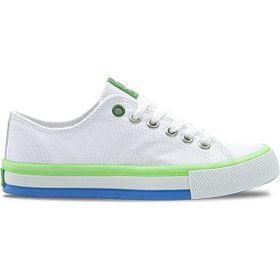Benetton BN-30191 Beyaz Bağcıklı Erkek Spor Ayakkabı