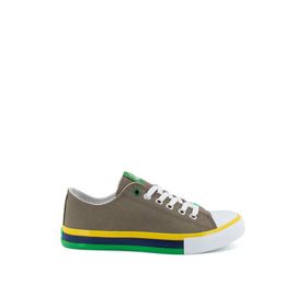 Benetton BN-30191 Haki Bağcıklı Erkek Spor Ayakkabı