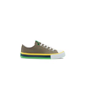 Benetton BN-30191 Haki Bağcıklı Erkek Spor Ayakkabı