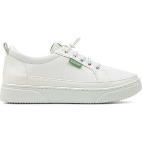 Benetton BN-30366-3441 Beyaz Kadın Günlük Ayakkabı