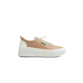 Benetton Bn-30366 Beyaz Kadın Spor Ayakkabı
