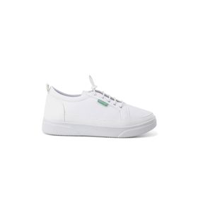 Benetton Bn-30366 Beyaz Kadın Spor Ayakkabı