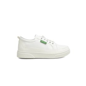 Benetton Bn-30366 Beyaz Kadın Spor Ayakkabı