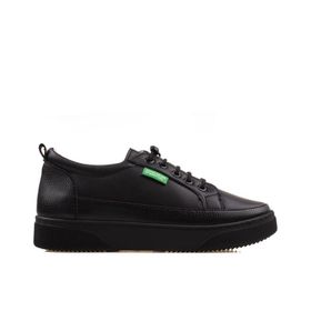 Benetton Bn-30366 Siyah Kadın Sneaker Ayakkabı