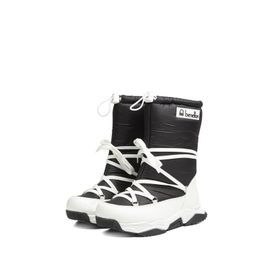 Benetton BN-30392-3256 Siyah Beyaz Kadın Bot