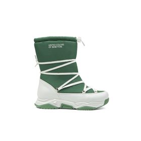 Benetton BN-30392 Yeşil Beyaz Kadın Bot