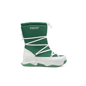 Benetton BN-30392 Yeşil Beyaz Kadın Bot