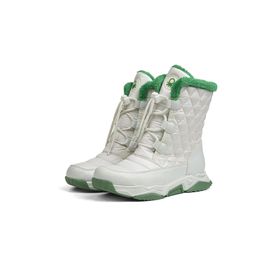 Benetton BN-30394-3256 Beyaz Yeşil Kadın Bot