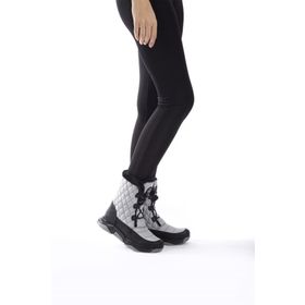 Benetton BN-30394 Siyah-Beyaz Kadın Bot