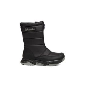 Benetton BN-30396-3256 Siyah Kadın Bot