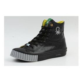 Benetton BN-30551-3374 Siyah Gri Erkek Spor Ayakkabı