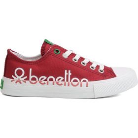 Benetton BN-30566-3374 Bordo Kadın Spor Ayakkabı