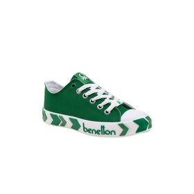 Benetton BN-30620 Yeşil Kadın Spor Ayakkabı