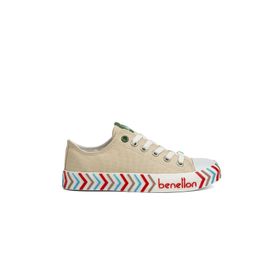 Benetton Bn - 30624 3374 Bej Kadın Spor Ayakkabı
