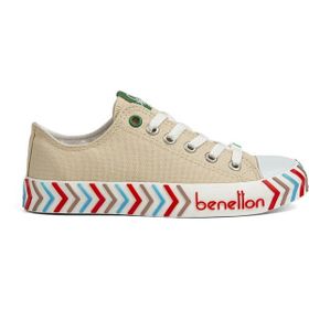 Benetton Bn - 30624 3374 Bej Kadın Spor Ayakkabı