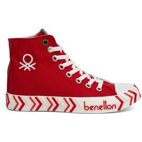 Benetton Bn - 30625 - 3374 Kırmızı Kadın Spor Ayakkabı