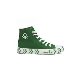 Benetton BN-30625-3374 Yeşil Kadın Spor Ayakkabı