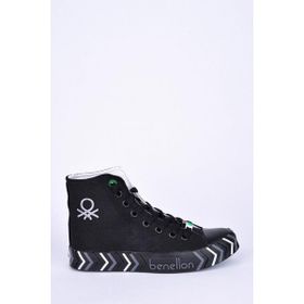 Benetton BN-30625 Siyah Siyah Kadın Spor Ayakkabı