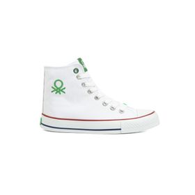 Benetton BN-30628-3374 Beyaz Kadın Spor Ayakkabı