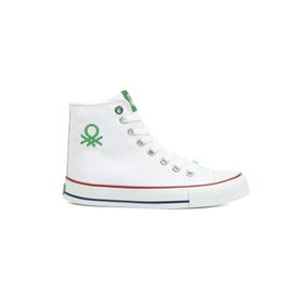 Benetton BN-30628-3374 Beyaz Kadın Spor Ayakkabı