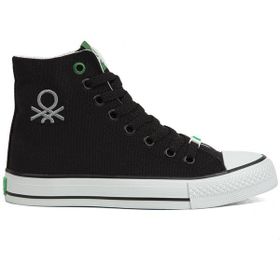 Benetton BN-30628-3374 Siyah Kadın Spor Ayakkabı