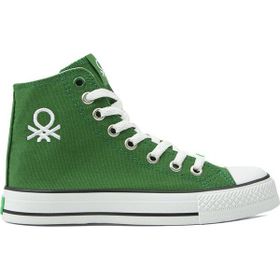 Benetton BN-30628-3374 Yeşil Kadın Spor Ayakkabı