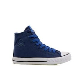 Benetton BN-30628 Mavi Keten Kadın Spor Ayakkabı