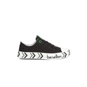 Benetton BN-30635-3374 Siyah Beyaz Çocuk Spor Ayakkabı