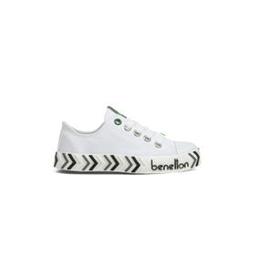 Benetton BN-30635-3374 Siyah Beyaz Çocuk Spor Ayakkabı