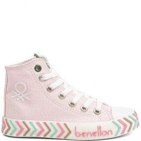 Benetton BN-30636-3374 Pembe Kız Çocuk Spor Ayakkabı