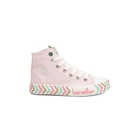 Benetton BN-30636-3374 Pembe Kız Çocuk Spor Ayakkabı