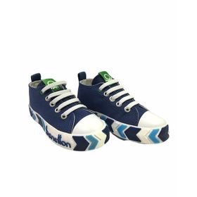 Benetton BN-30643 Lacivert Renkli Tabanlı Unisex Çocuk Spor Ayakkabı