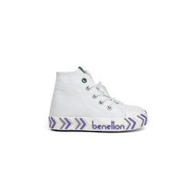 Benetton BN-30645 3394 Beyaz Lila Çocuk Spor Ayakkabı