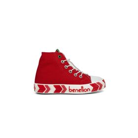 Benetton BN-30647-3394 Kırmızı Erkek Çocuk Spor Ayakkabı