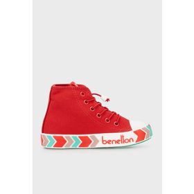Benetton BN-30647-3394 Kırmızı Erkek Çocuk Spor Ayakkabı