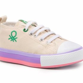 Benetton BN-30652-3394 Bej Çocuk Spor Ayakkabı