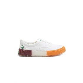 Benetton BN-30696-3114 Beyaz Kadın Sneaker