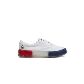 Benetton BN-30696-3114 Beyaz Kadın Sneaker