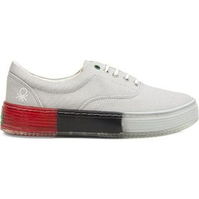 Benetton BN-30696-3114 Gri Kadın Spor Ayakkabı