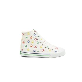 Benetton BN-30734-3374 Beyaz Kadın Spor Ayakkabı
