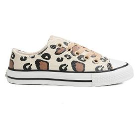 Benetton Bn-30735 - 3374 Leopar Kadın Spor Ayakkabı