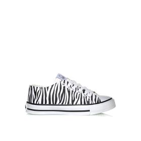 Benetton BN-30735 Siyah Beyaz Kadın Sneaker