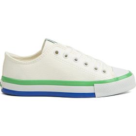 Benetton BN-30740 3374 Beyaz Yeşil Çocuk Spor Ayakkabı