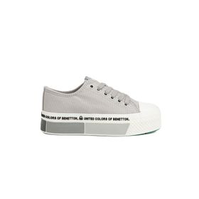Benetton BN-30934 Gri Kadın Spor Ayakkabı
