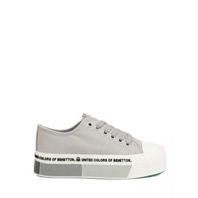 Benetton BN-30934 Gri Kadın Spor Ayakkabı