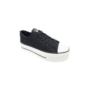 Benetton BN-30935-3114 Siyah Kadın Spor Ayakkabı